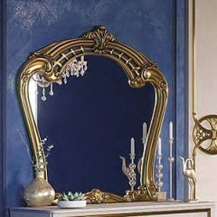 Зеркало в раме (03.150) Ольга (беж/золото) в Игриме - igrim.mebel24.online | фото