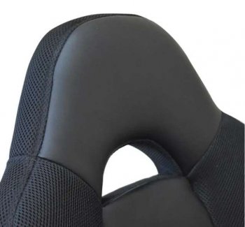 Кресло офисное BRABIX PREMIUM "Ultimate EX-801" хром, плотная двойная сетка Х2, черное/серое, 532918 в Игриме - igrim.mebel24.online | фото 8