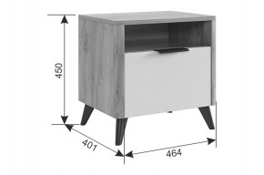 АДАМ К2 Спальный гарнитур (графит) в Игриме - igrim.mebel24.online | фото 2