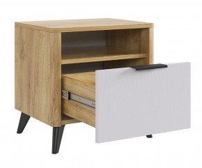 АДАМ Тумба прикроватная (белое дерево) в Игриме - igrim.mebel24.online | фото