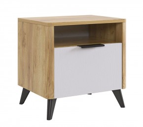 АДАМ Тумба прикроватная (белое дерево) в Игриме - igrim.mebel24.online | фото 2