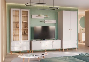 АФИНА Гостиная (модульная) кашемир серый в Игриме - igrim.mebel24.online | фото 1
