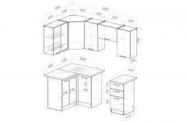 АЛЬБА Кухонный гарнитур Оптима 5 (1200*2000 мм) в Игриме - igrim.mebel24.online | фото 2