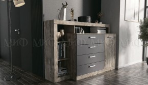 Ангара Комод (Графит/дуб юкон) в Игриме - igrim.mebel24.online | фото
