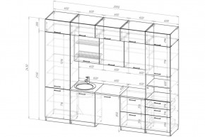 АНТИКА Кухонный гарнитур Экстра 5 (3000 мм) в Игриме - igrim.mebel24.online | фото 2