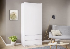 АЙДЕН ШК06-900 Шкаф 2 двери/2 ящика (белый) в Игриме - igrim.mebel24.online | фото