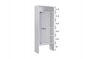 БАСКО Прихожая К1 (кашемир) в Игриме - igrim.mebel24.online | фото 6