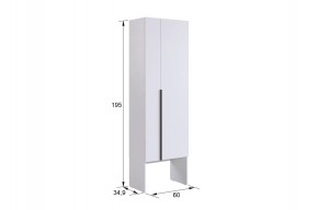 БАСКО Прихожая К8 (белое дерево) в Игриме - igrim.mebel24.online | фото 3