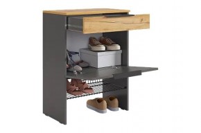 БАСКО Прихожая К8 (графит) в Игриме - igrim.mebel24.online | фото 9