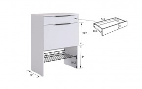 БАСКО Прихожая К8 (кашемир) в Игриме - igrim.mebel24.online | фото 7