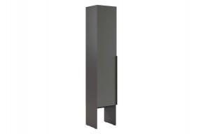 БАСКО Прихожая (модульная) графит/дуб крафт золотой в Игриме - igrim.mebel24.online | фото 4