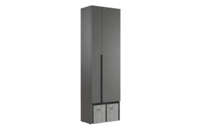 БАСКО Шкаф двухдверный L600 (графит) в Игриме - igrim.mebel24.online | фото