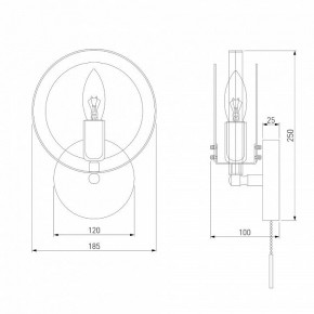 Бра Eurosvet Gallo 70121/1 белый в Игриме - igrim.mebel24.online | фото 3