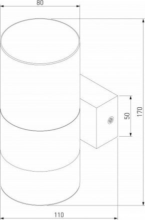 Бра Eurosvet Watford 40021/1 LED латунь/дымчатый в Игриме - igrim.mebel24.online | фото 3