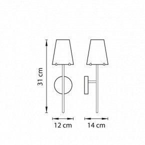 Бра Lightstar Diafano 758612 в Игриме - igrim.mebel24.online | фото 2