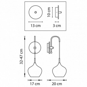 Бра Lightstar Pentola 803540 в Игриме - igrim.mebel24.online | фото 3