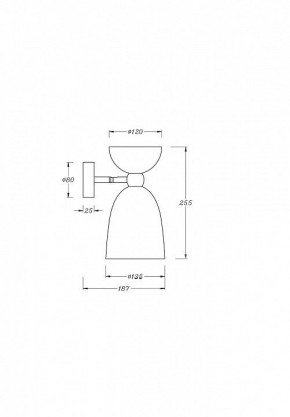 Бра Maytoni Cloches MOD113WL-01W в Игриме - igrim.mebel24.online | фото 3