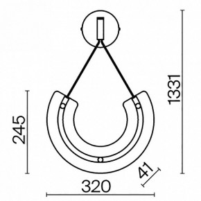 Бра Maytoni Maya P091WL-L18G3K1 в Игриме - igrim.mebel24.online | фото 4