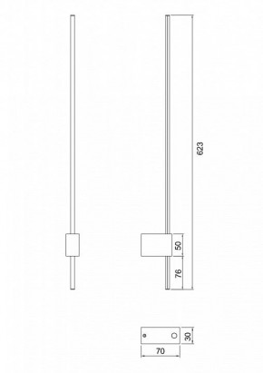 Бра Maytoni Pars C070WL-L6GB3K в Игриме - igrim.mebel24.online | фото 3