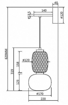 Бра Maytoni Pattern MOD267WL-L18G3K в Игриме - igrim.mebel24.online | фото 4