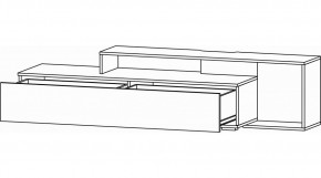 ДАЛЛАС Гостиная (модульная) цемент темный в Игриме - igrim.mebel24.online | фото 6