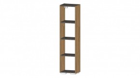 ДАЛЛАС Секция открытая (цемент темный) в Игриме - igrim.mebel24.online | фото