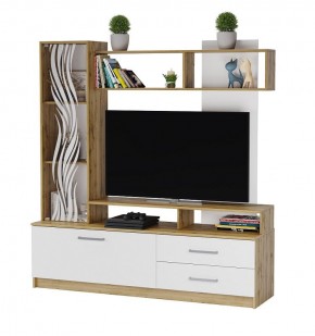 ДАРЬЯ Гостиная (Крафт серый/Крафт белый) модульная в Игриме - igrim.mebel24.online | фото 5