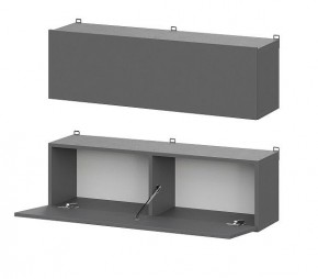 ДЕНВЕР Гостиная (Варианнт-2) Графит серый в Игриме - igrim.mebel24.online | фото 4