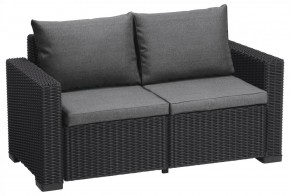 Диван Калифорния 2-х местный (California 2 Sofa), графит в Игриме - igrim.mebel24.online | фото 2