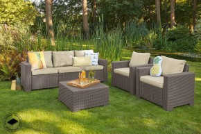 Диван Калифорния 3-х местный (California 2 Sofa), капучино в Игриме - igrim.mebel24.online | фото 3