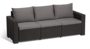 Диван Калифорния 3-х местный (California 3 Sofa), графит в Игриме - igrim.mebel24.online | фото 2