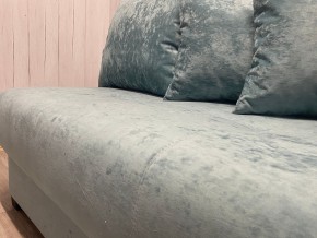 Диван Комфорт-1 (НПБ) велюр Candy 17 бирюзовый в Игриме - igrim.mebel24.online | фото 3