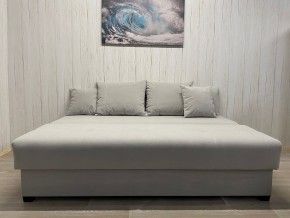 Диван Комфорт-1 (НПБ) велюр Luma 13 св.серый в Игриме - igrim.mebel24.online | фото 3