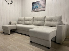 Диван Комфорт-6 модульный 2+1К+1К (НПБ+МДФ) велюр Comfort 08 в Игриме - igrim.mebel24.online | фото 1