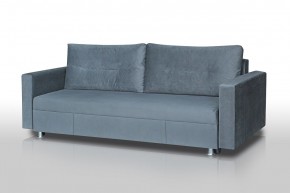 Диван Комфорт с прямыми подлокотниками (микровелюр серый) в Игриме - igrim.mebel24.online | фото 1