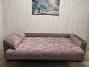 Диван Престиж-15 (НПБ+МДФ) велюр Sensey Elderberry в Игриме - igrim.mebel24.online | фото 3