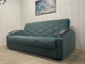 Диван Престиж-16 (НПБ+МДФ) велюр Sensey bottle green в Игриме - igrim.mebel24.online | фото 4