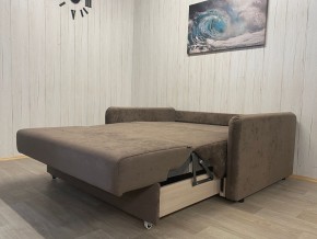 Диван Уют Аккордеон БД 1400 с подлокотниками (НПБ) велюр Bali 05 в Игриме - igrim.mebel24.online | фото 4