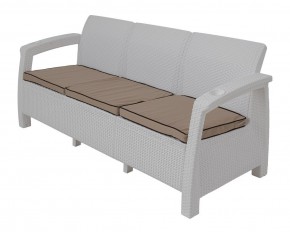 Диван Yalta Premium Sofa 3 Set (Ялта) белый (+подушки под спину) в Игриме - igrim.mebel24.online | фото