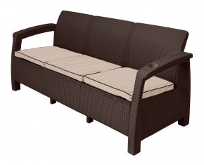 Диван Yalta Sofa 3 Set (Ялта) шоколадный в Игриме - igrim.mebel24.online | фото