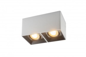 DK3035-WB Светильник накладной IP 20, 10 Вт, GU5.3, LED, белый/черный, пластик в Игриме - igrim.mebel24.online | фото 1