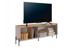 ДОМИНИКА Гостиная (модульная) кашемир/дуб крафт золотой в Игриме - igrim.mebel24.online | фото 12