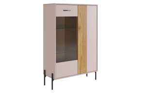 ДОМИНИКА Комод (со стеклом) в Игриме - igrim.mebel24.online | фото