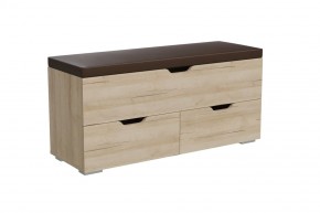 ФЛИНТ Диван (дуб ривьера/коричневый) в Игриме - igrim.mebel24.online | фото 1