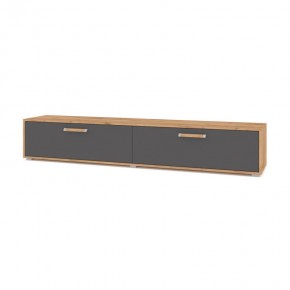 ФЛОРИДА Ф32 Тумба ТВ (дуб золотой/графит) в Игриме - igrim.mebel24.online | фото