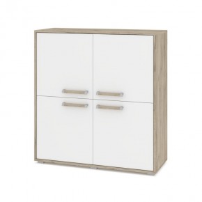 ФЛОРИДА Ф43 Комод (дуб серый/белый) в Игриме - igrim.mebel24.online | фото