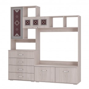 Гостиная Белла (модульная) ясень белый в Игриме - igrim.mebel24.online | фото 2