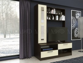 Гостиная Фиеста центр (Дуб Беленый/Венге) в Игриме - igrim.mebel24.online | фото 3