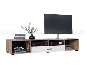 НЭНСИ NEW Гостиная ЛДСП (модульная) Белый глянец/Сонома в Игриме - igrim.mebel24.online | фото 4