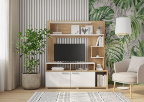 Гостиная Ника (Крафт золотой-белый) в Игриме - igrim.mebel24.online | фото 3